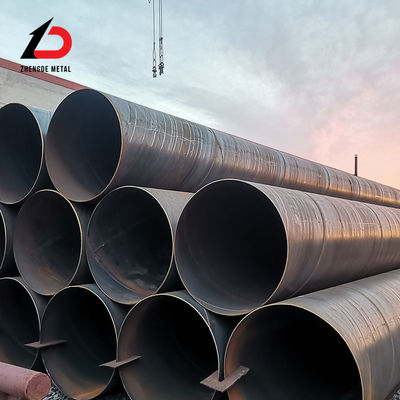 2.1 - 60 mm de espesor Tubo laminado en caliente Ms de acero al carbono soldado para la construcción de tuberías de petróleo
