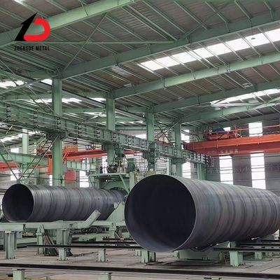 Tubo de carbono hueco laminado en caliente A36 Ss400 S235jr S355jr 1020 Sch80 Tubo redondo de acero al carbono soldado