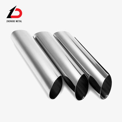 Tubo sin costura de acero inoxidable AISI 8K Superficie de dibujo en frío 304 SS316