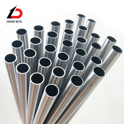 Tubo sin costura de acero inoxidable AISI 8K Superficie de dibujo en frío 304 SS316