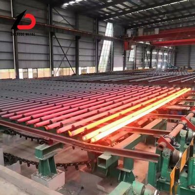 Tubo de acero laminado en caliente 10 mm 35 mm para petróleo y gas