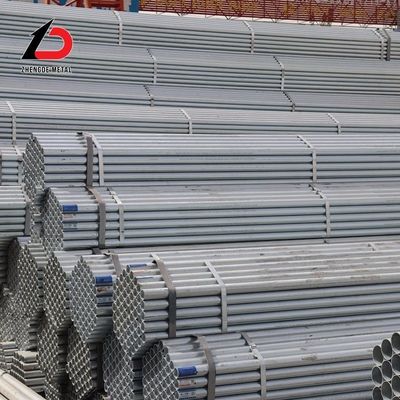 Gl Tubo de acero galvanizado Q235 Q195 Q235 Q195 Tubos redondos galvanizados sumergidos en frío