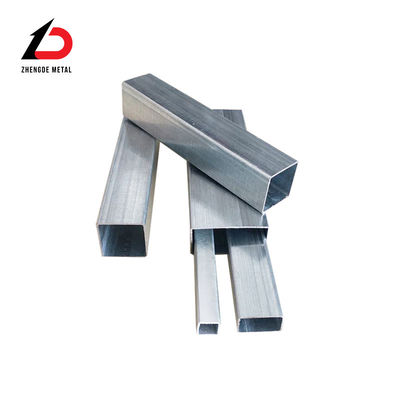 Tamaño personalizado estándar europeo 20*20mm 40*40mm 60*60mm 80*80mm Tubos cuadrados de acero galvanizado