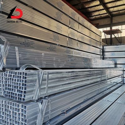 Tamaño personalizado estándar europeo 20*20mm 40*40mm 60*60mm 80*80mm Tubos cuadrados de acero galvanizado