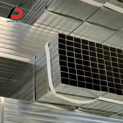 Fabrica personalizado 20*30 30*40 40*60 60*80*2/1.5mm tubo/tubo rectangular galvanizado en caliente