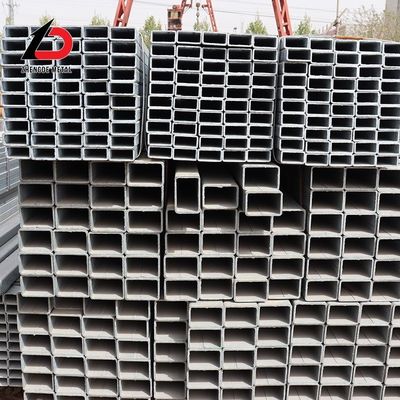 Fabrica personalizado 20*30 30*40 40*60 60*80*2/1.5mm tubo/tubo rectangular galvanizado en caliente