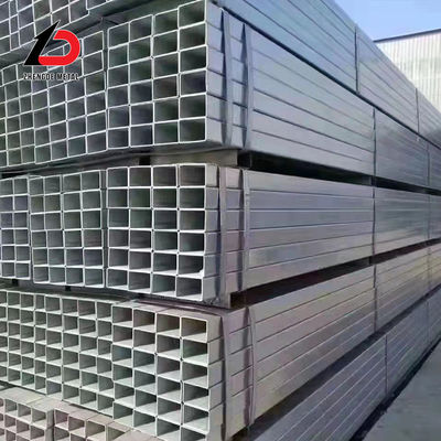 Fabrica personalizado 20*30 30*40 40*60 60*80*2/1.5mm tubo/tubo rectangular galvanizado en caliente