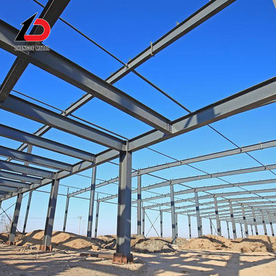 Estructura prefabricada de estructura de acero prefabricado almacenamiento personalizado