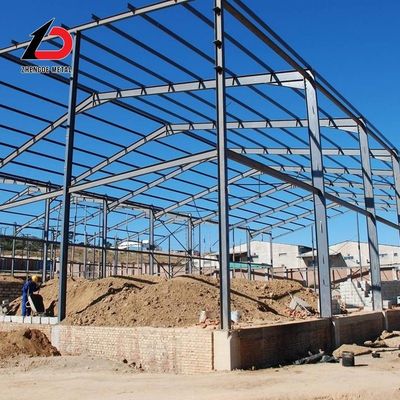 Estructura prefabricada de estructura de acero prefabricado almacenamiento personalizado