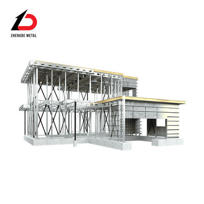 Diseño de la fabricación estructura del marco de acero almacén estructura de acero de metal
