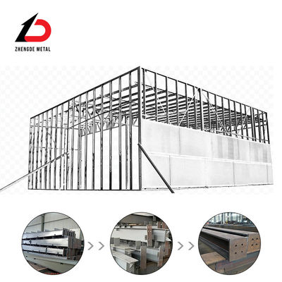 Resistencia al desgaste Estructura del marco de acero Taller de metal prefabricado