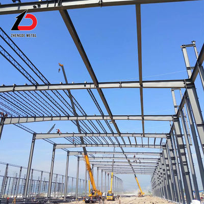 Construcción galvanizada de estructuras prefabricadas de acero