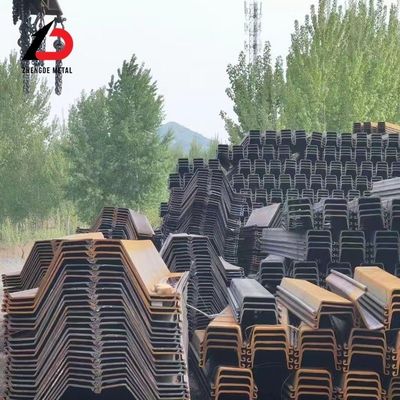 Pilas de acero laminadas en caliente de 3 m Pilas de acero laminadas en U