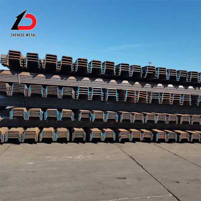 Venta en caliente Gran stock 600*180*13.4mm Pilas de hojas tipo Iiiw U tipo del proveedor/fabricante chino Zhengde