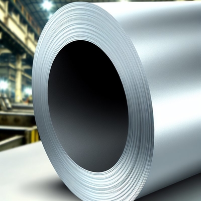 DX51D+AZ bobina galvanizada 5-12μm recubrimiento de zinc electrolítico 1250mm de ancho