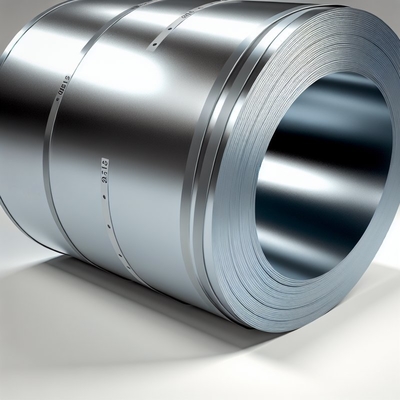 Bobina de acero galvanizado DX51D+AZ, recubrimiento de zinc de 5-12μm, ancho de 1250 mm