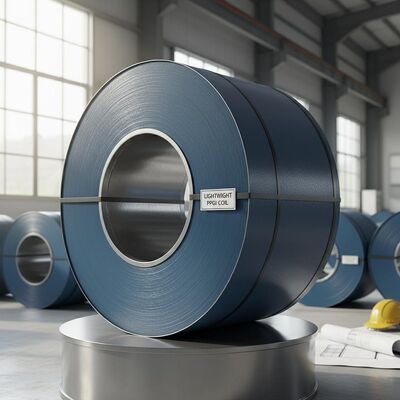 Bobinas de Hierro Galvanizado Ligeras Pre-pintadas con Resistencia Superior a la Intemperie, Ideales para Proyectos de Cubiertas y Revestimientos Industriales