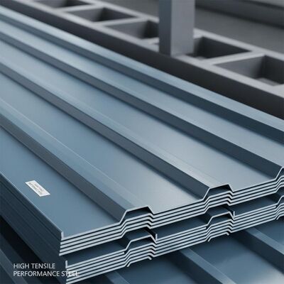 Paneles de acero galvanizado pre-pintado de alta resistencia a la tracción que brindan rendimiento en aplicaciones estructurales y mecánicas