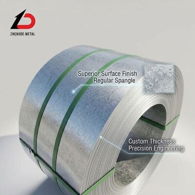 DX51D+Z Structural Galvanized Steel Coil 1000-1250mm Width 195-420MPa Yield Strength