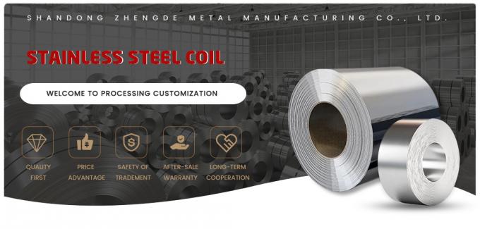 Bobina de acero inoxidable 304 0