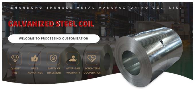 Calidad alta ASTM Dx51d Z100g Q195 Q235 Acero galvanizado de bobina de techo de chapa de material de construcción de fábrica venta directa 0