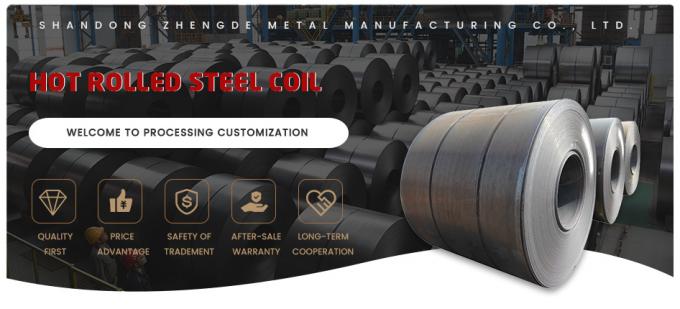 Acero al carbono ligero en bandas negras laminado a caliente ASTM A36 A53 DC01 DC02 0