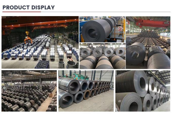 Envase de acero al carbono ASTM HRC Full Hard Hot Rolled Coil de acero negro recocido 8