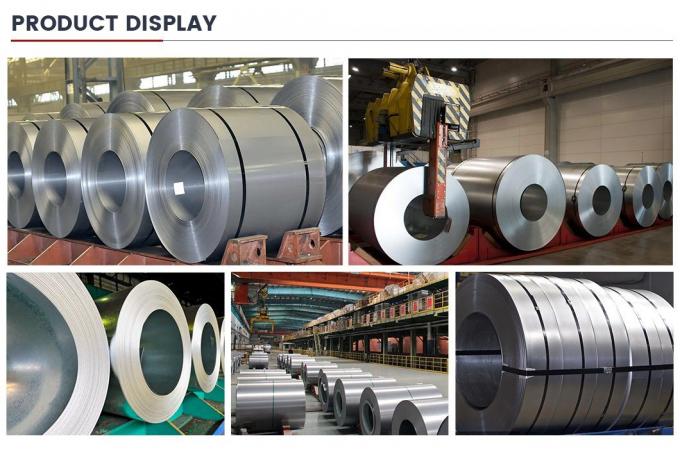 Directamente de fábrica 0,125-4,0 mm de chapa galvanizada / bobina Ss250 Ss275 bobina de acero laminado en frío 7