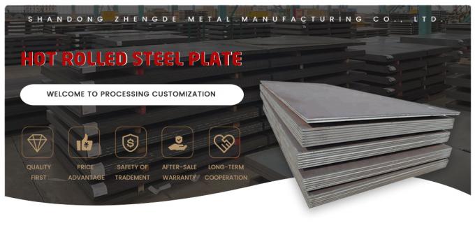 Q235B Ss400 S235jr ASTM A36 St37-2 Q345b S355jr Placa de acero laminada en caliente de malla de hierro plana de flexión de encofrado de chapa de metal para la construcción de hormigón 0