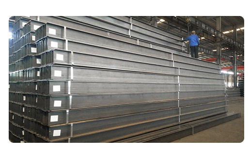 Fuerte resistencia a la flexión 6x6 H viga industrial H forma de acero 2