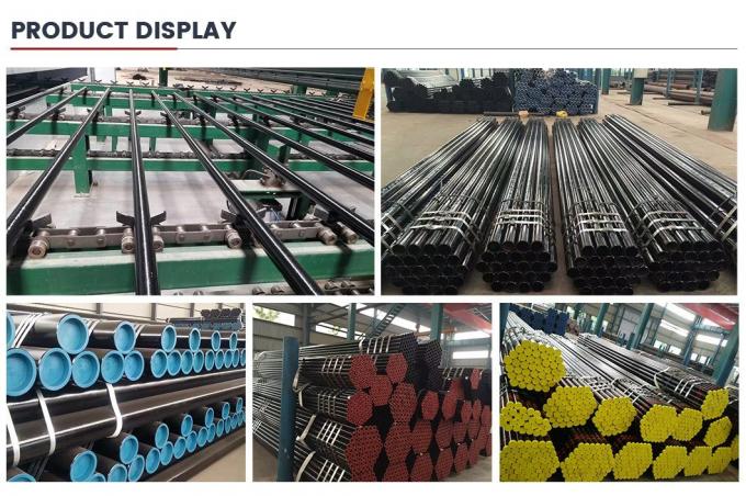 Excelente calidad y precio competitivo A333 X42/X52/X56/X60/65 X70 tubo de acero API personalizado para transporte por tubería, tubo de caldera 7