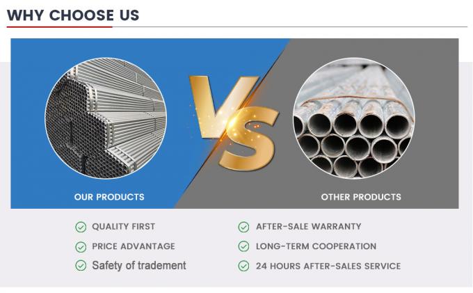 Tubo de acero galvanizado simple Gi Tubo de metal galvanizado con acoplamiento Z30-275G/M2 6