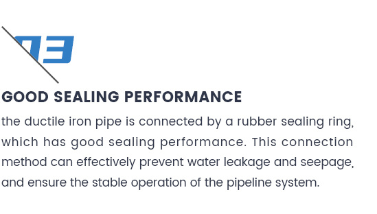 Tamaño personalizado ISO2531 Tubo de hierro fundido Dúctil revestido de cemento K9 para agua potable 7