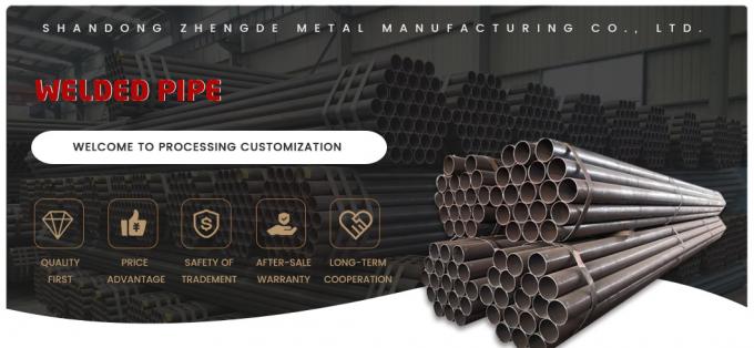 Ingeniería de la Construcción Campo Acero estructural de carbono 8-100mm Dimensión a medida 45# Tubos soldados 0
