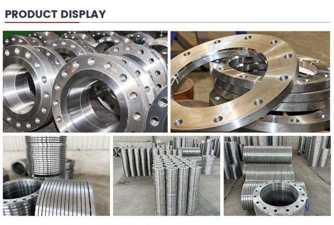 Industria petroquímica automotriz de alta precisión A105 A350lf2 S235jr S275jr St37 Sch5s Sch10s Sch10 Flange con productos de mecanizado CNC 11