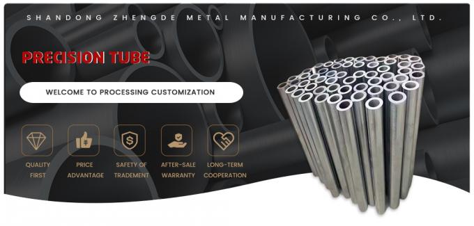 Q235 Tubos de acero de 4 mm Tubos laminados en frío Tubo de acero al carbono de precisión 0