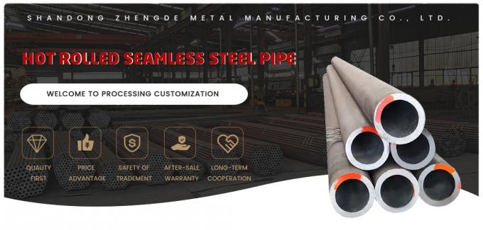 Pipa de acero al carbono sin costura de precisión St52, St35, St42, St45, X42, X52 laminada en caliente 0