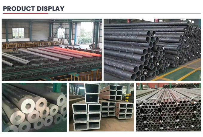 Pipa de acero al carbono sin costura de precisión St52, St35, St42, St45, X42, X52 laminada en caliente 7