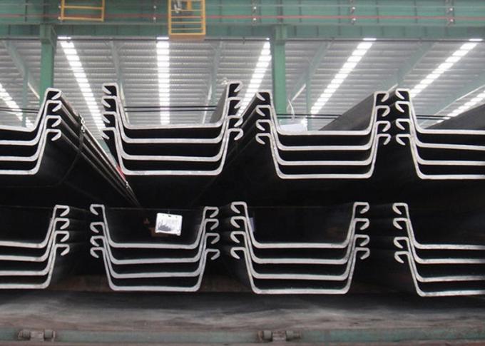 ASTM A690 Tipo U Pilas de chapa de acero laminadas en frío Superficie personalizada 3